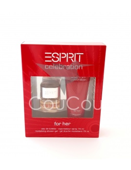 Esprit Celebration For Woman EDT 15ml a sprchový gél 75ml 