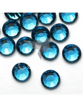 Blue zircon - 288 kameňov (veľkosť 6,3 až 6,5 mm) SS30