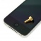 Náhradný prst - protiprachový šperk na telefón, tablet a iné (zlatý)